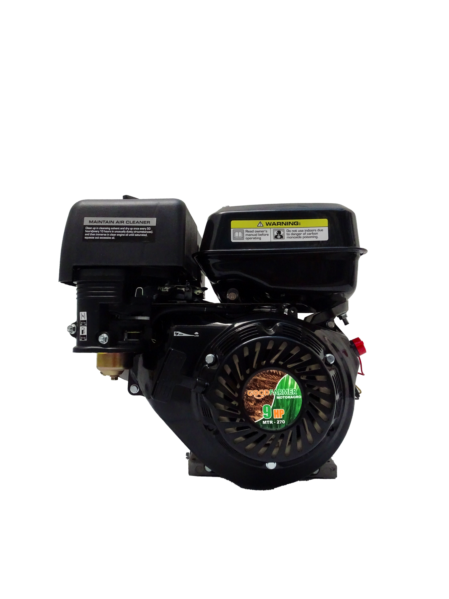Motor a gasolina goodfarmer 9hp - Motoragro