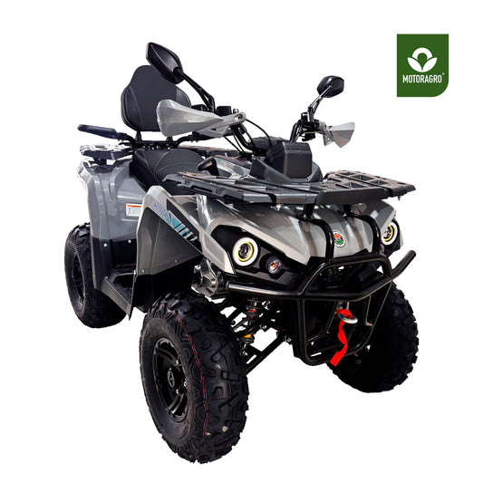 Cuatrimoto 196cc MTR HAMMER 200L Rin Hierro